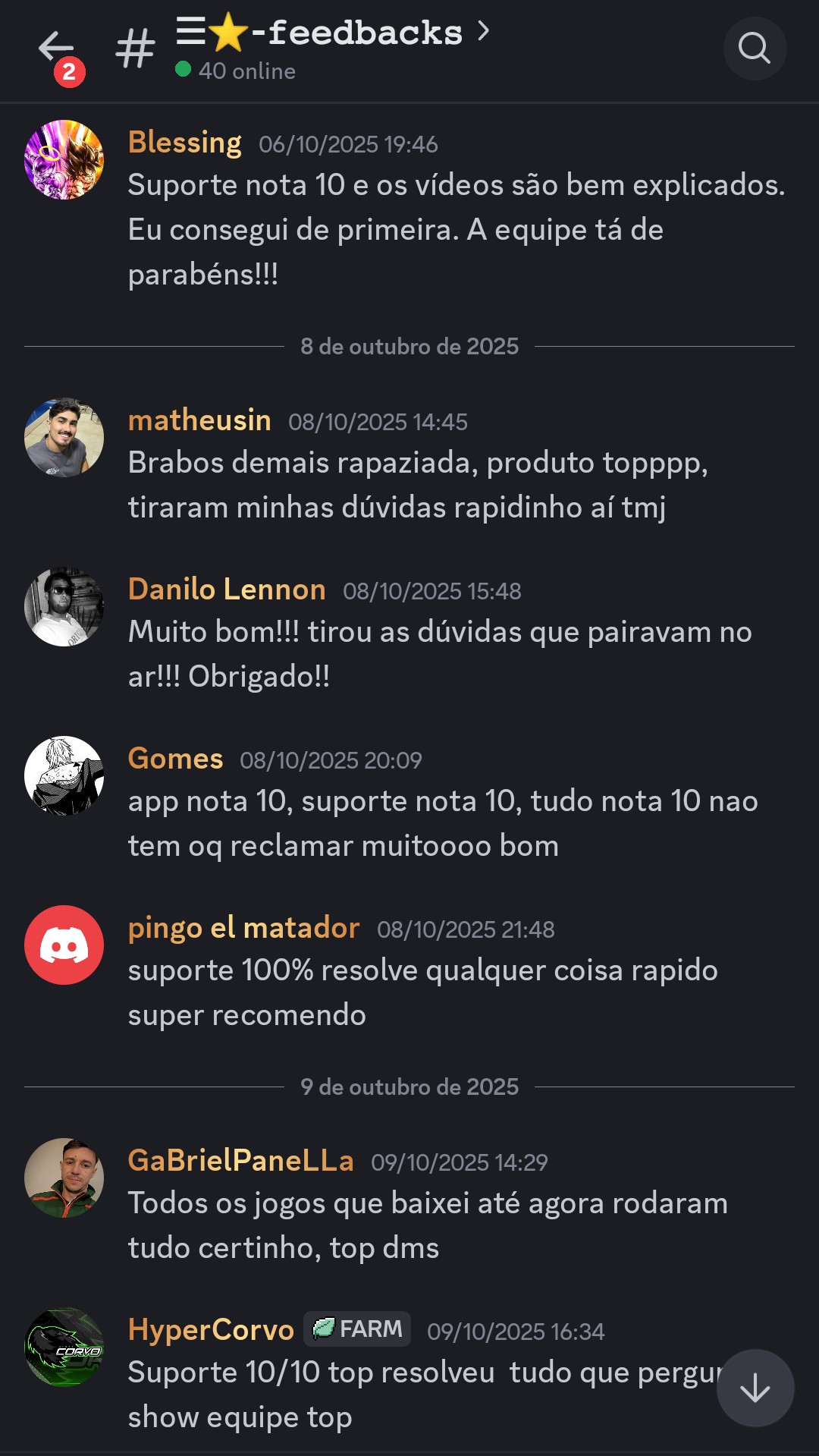 Feedback real de cliente 2