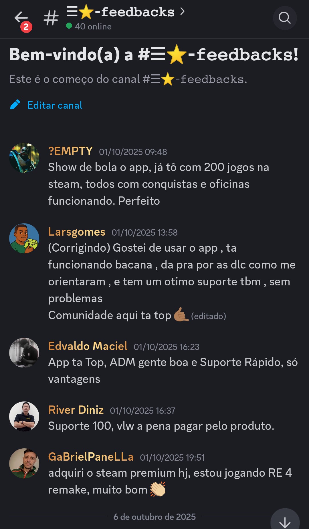 Feedback real de cliente 1