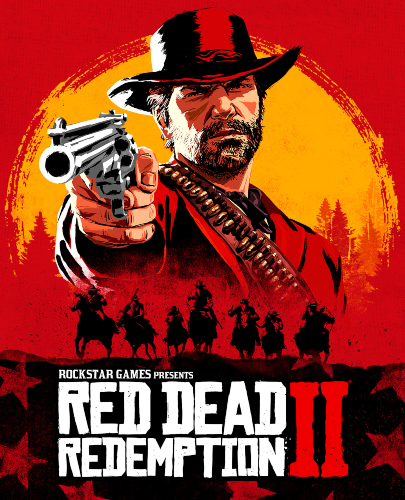 Capa do jogo Red Dead Redemption 2